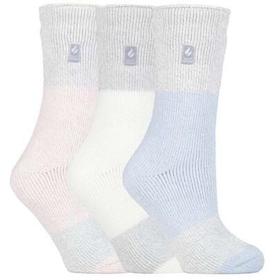 Heat Holders 3 Pairs Ladies Winter Thermal Socks - - Size: 4-6 Heat Holders 3 Pairs Ladies Winter Thermal Socks - - Size: 4-6