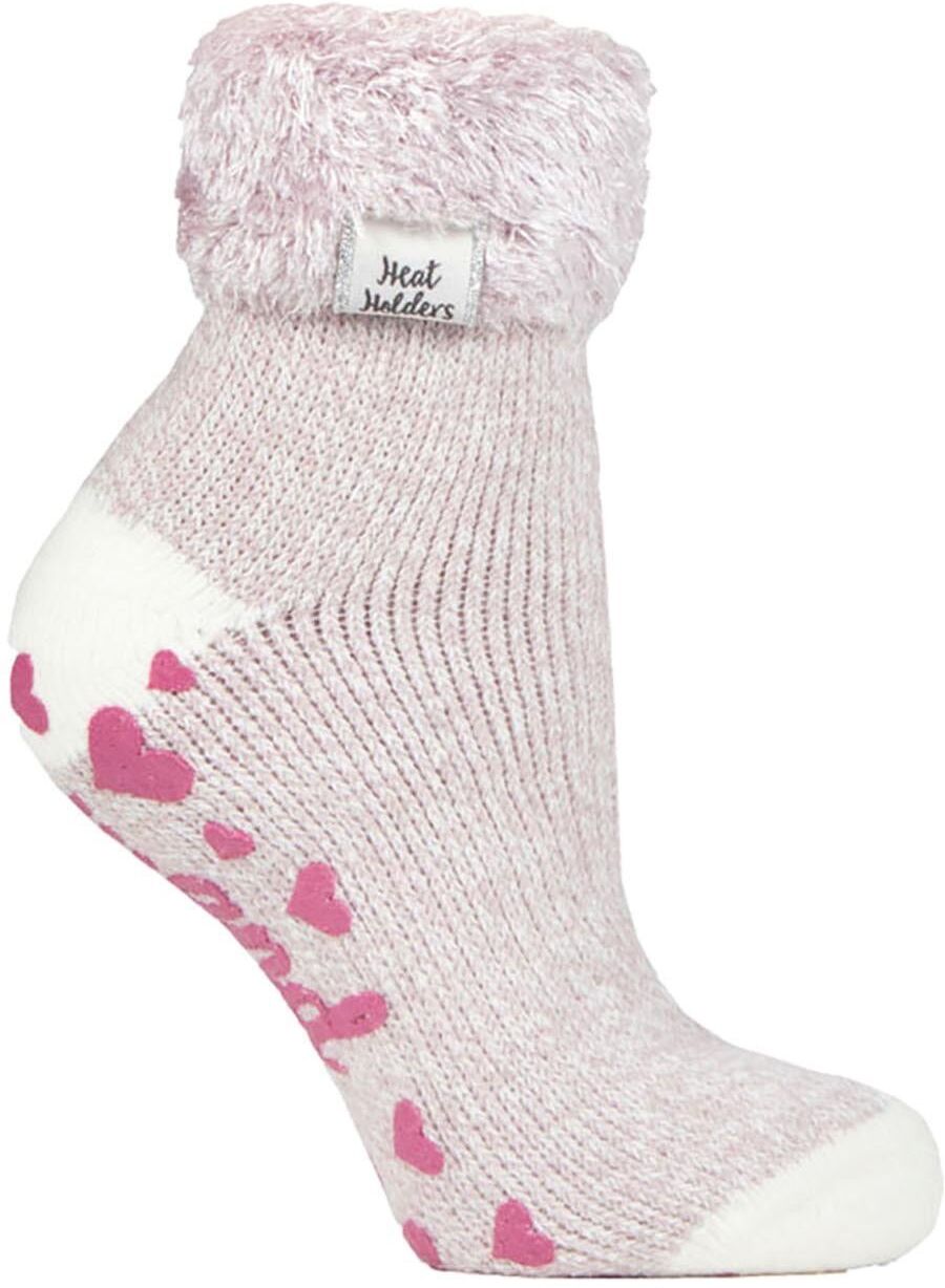 Heat Holders Womens Non Slip Thermal Bed Socks - - Size: ONESIZE