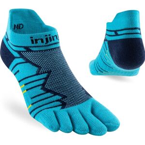 Injinji Mid Weight Mens Ultra Run No-Show Toe Socks - - Size: L Injinji Mid Weight Mens Ultra Run No-Show Toe Socks - - Size: L