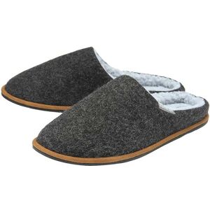Dunlop Mens Plush Lined Mule Slippers With Memory Foam - - Size: 10 Dunlop Mens Plush Lined Mule Slippers With Memory Foam - - Size: 10