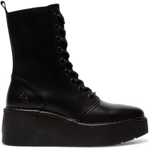 Fly London Womens HAIT273 Leather Lace-up Chunky Ankle Boots - - Size: 7 Fly London Womens HAIT273 Leather Lace-up Chunky Ankle Boots - - Size: 7