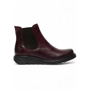 Fly London Womens SALV Chelsea Leather Ankle Wedge Heel Boots - - Size: 7 Fly London Womens SALV Chelsea Leather Ankle Wedge Heel Boots - - Size: 7