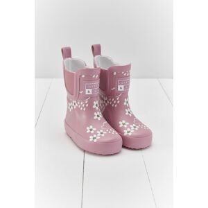 Grass & Air Kids Floral Shortie Welly Boot - Grass & Air Kids Floral Shortie Welly Boot -