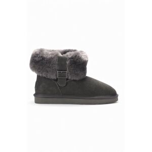 Infinity Womens Sheepskin Suede Ankle Bootie Winter Boots - - Size: 7 Infinity Womens Sheepskin Suede Ankle Bootie Winter Boots - - Size: 7