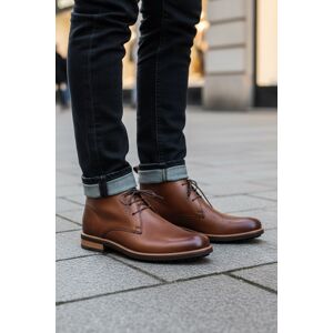 Silver Street London Ludgate Mens Premium Leather Chukka Boots - Silver Street London Ludgate Mens Premium Leather Chukka Boots -