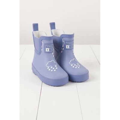 Grass & Air Kids Shortie Welly Boot - - Size: 3 Grass & Air Kids Shortie Welly Boot - - Size: 3