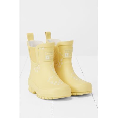 Grass & Air Chunky Shortie Colour-Changing Kids Wellies - Grass & Air Chunky Shortie Colour-Changing Kids Wellies -