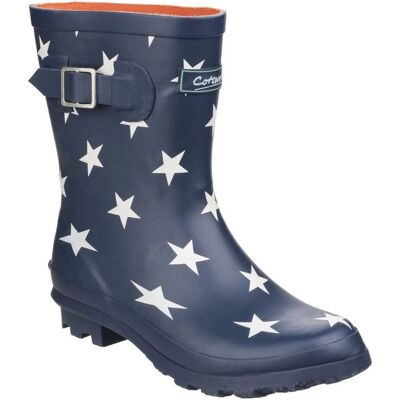 Cotswold Womens Badminton Waterproof Wellies - Multi/Star - UK 4 Cotswold Womens Badminton Waterproof Wellies - Multi/Star - UK 4