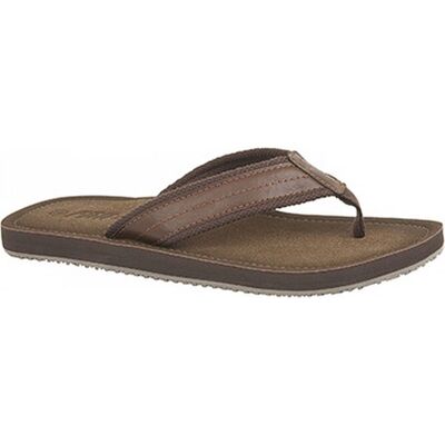 PDQ Casual Mens Toe Post Mule Flip Flops - PDQ Casual Mens Toe Post Mule Flip Flops -