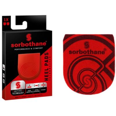 Sorbothane Shock Stopper Unisex Heel Pads - - Size: L Sorbothane Shock Stopper Unisex Heel Pads - - Size: L