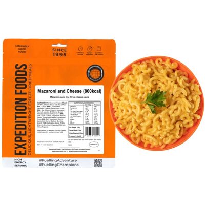 Expedition Foods Macaroni and Cheese (800kcal) - Expedition Foods Macaroni and Cheese (800kcal) -