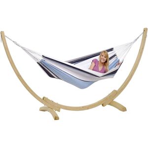 Amazonas Striped Hammock and Apollo Stand Set - Amazonas Striped Hammock and Apollo Stand Set -
