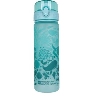 Mountain Warehouse Kids BPA Free Push Lid Water Bottle - 500ml - Turquoise Mountain Warehouse Kids BPA Free Push Lid Water Bottle - 500ml - Turquoise