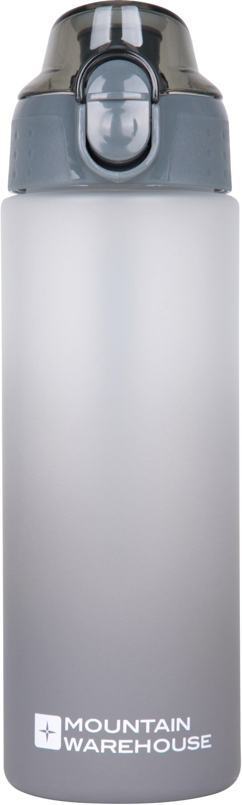 Mountain Warehouse BPA-Free Ombre Push-Lid Water Bottle - 600ml - Grey