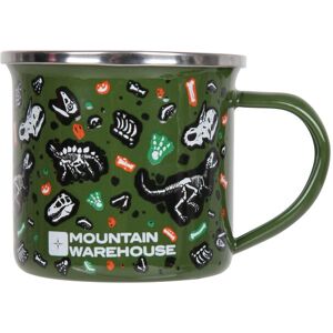 Mountain Warehouse Small Dino Enamel Mug - 200ml - Green Mountain Warehouse Small Dino Enamel Mug - 200ml - Green