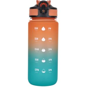 Mountain Warehouse Push-Lid Ombre Bottle - 600ml - Green Mountain Warehouse Push-Lid Ombre Bottle - 600ml - Green
