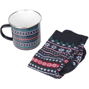 Mountain Warehouse Mug and Sock Gift Set - Navy Mountain Warehouse Mug and Sock Gift Set - Navy