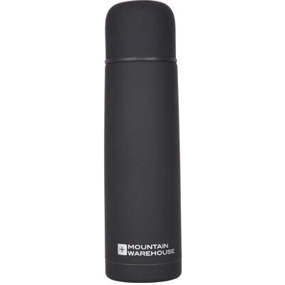 Mountain Warehouse - Double Walled Flask - Black - 500ml - Flask Mountain Warehouse - Double Walled Flask - Black - 500ml - Flask