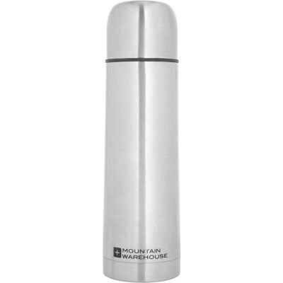 Mountain Warehouse Stainless Steel Flask 500ML - Silver Mountain Warehouse Stainless Steel Flask 500ML - Silver