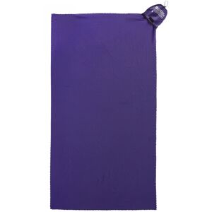 Mountain Warehouse Clip Travel Towel - 70 x 130cm - Purple - Purple - Size: ONE Mountain Warehouse Clip Travel Towel - 70 x 130cm - Purple - Purple - Size: ONE