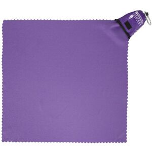 Mountain Warehouse Clip Travel Towel - 40 x 40cm - Purple - Purple - Size: ONE Mountain Warehouse Clip Travel Towel - 40 x 40cm - Purple - Purple - Size: ONE