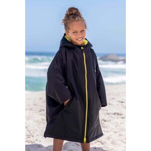 Mountain Warehouse Tidal Kids Waterproof Changing Robe - Black Mountain Warehouse Tidal Kids Waterproof Changing Robe - Black