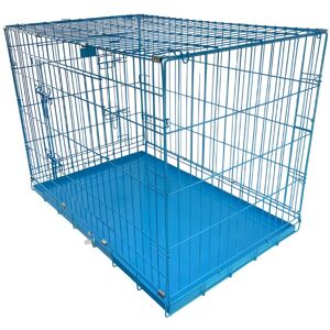 HugglePets Dog Cage with Metal Tray - - Size: Hard > Jackson Pet Company > Beds And Containment HugglePets Dog Cage with Metal Tray - - Size: Hard > Jackson Pet Company > Beds And Containment