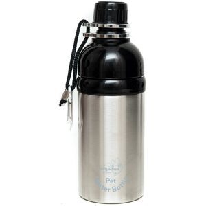 Long Paws Stainless Steel Lick 'n Flow Pet Water Bottle 250ml - Pet Water Bottle Long Paws Stainless Steel Lick 'n Flow Pet Water Bottle 250ml - Pet Water Bottle