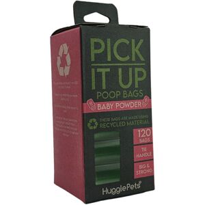 HugglePets - Pick It Up Baby Powder - 8 Rolls - Dog Poop Bags HugglePets - Pick It Up Baby Powder - 8 Rolls - Dog Poop Bags