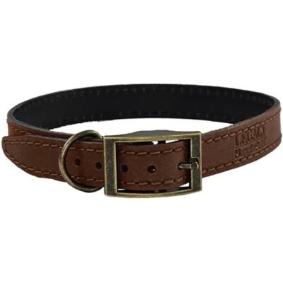HugglePets Legacy Leather Dog Collar - Dog Collar HugglePets Legacy Leather Dog Collar - Dog Collar