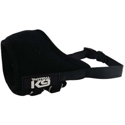 HugglePets Tactical K9 Adjustable Comfort Dog Muzzle - - Size: L HugglePets Tactical K9 Adjustable Comfort Dog Muzzle - - Size: L