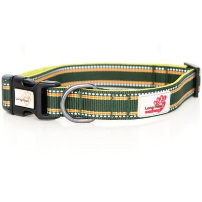 Long Paws - Hi-Tech - Acid Green - 25mm - Collar Long Paws - Hi-Tech - Acid Green - 25mm - Collar