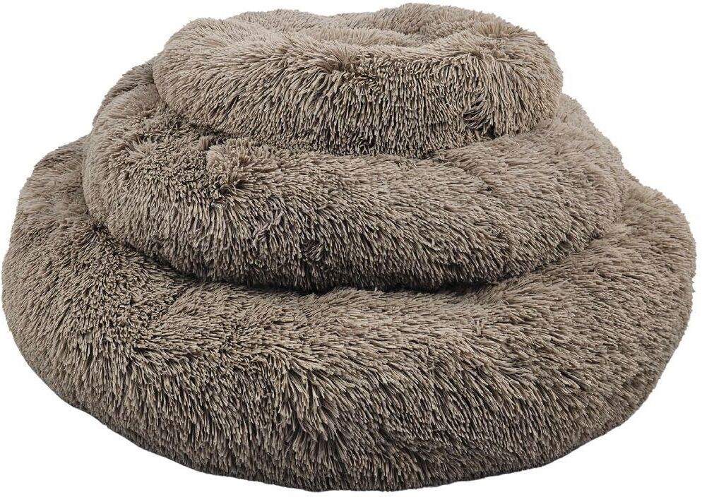 HugglePets Anti-Anxiety Soft Plush Donut Dog Bed - Medium - - Size: Hard > Jackson Pet Company > Beds And Containment