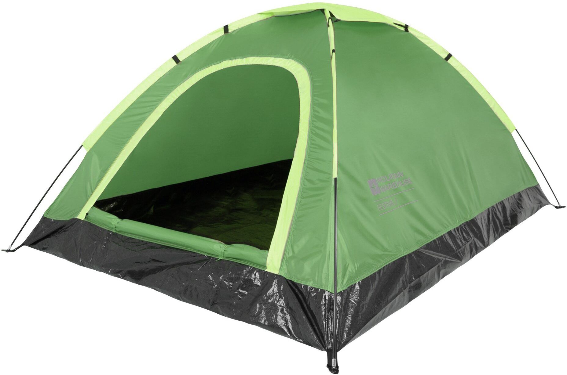 Mountain Warehouse Festival Fun 2 Man Tent - Green