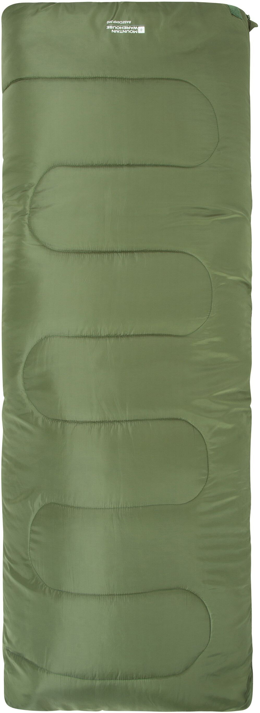 Mountain Warehouse Basecamp 200 Sleeping Bag - Green