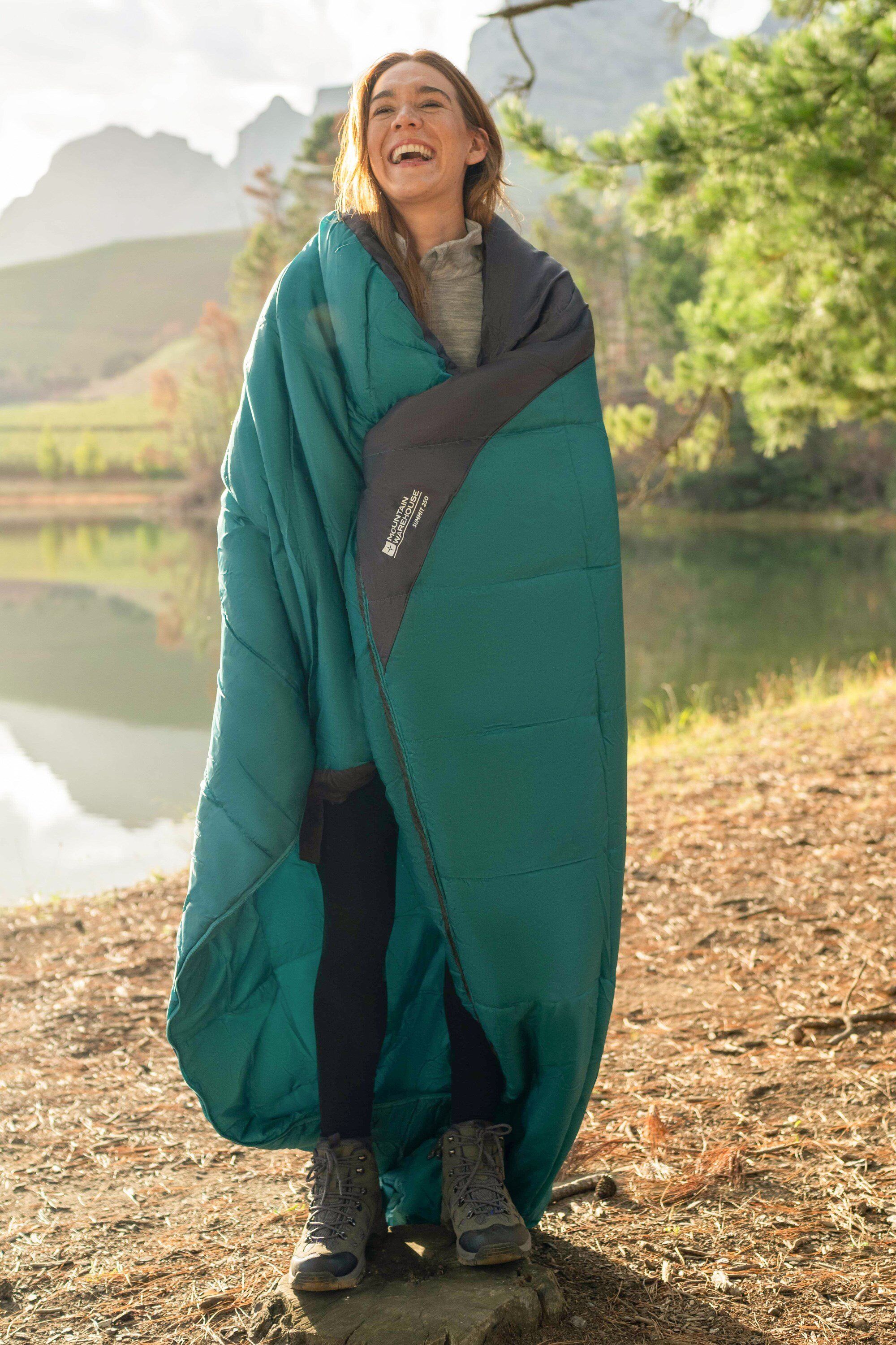 Mountain Warehouse Summit 250 Sleeping Bag - Teal