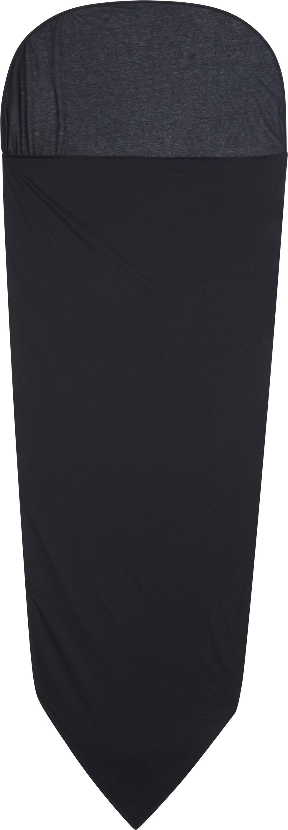 Mountain Warehouse Thermal Mummy Sleeping Bag Liner - Black