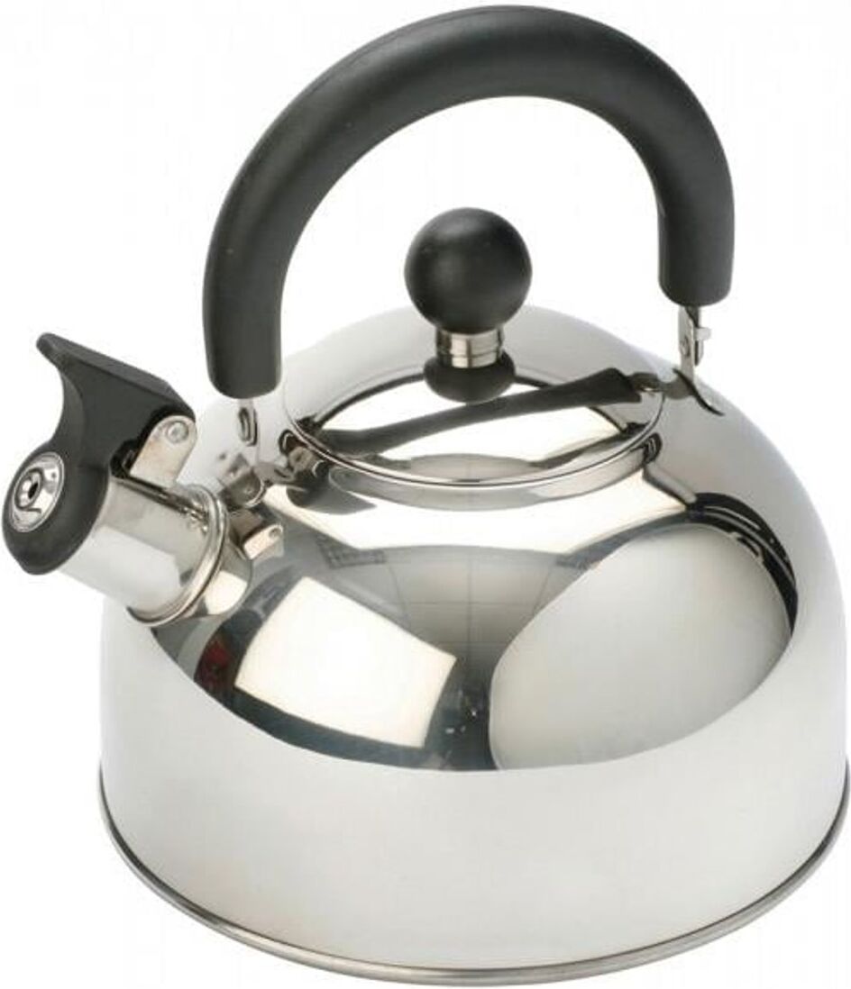 Vango 2l Stainless Steel Kettle With Folding Handle -