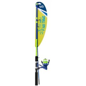 Jarvis Walker Fry Kids 5ft Spinning Fishing Rod and Reel Green - Jarvis Walker Fry Kids 5ft Spinning Fishing Rod and Reel Green -