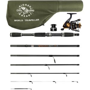 Rigged and Ready World Traveller Travel Fishing Rod-Reel-Case combo - Rigged and Ready World Traveller Travel Fishing Rod-Reel-Case combo -