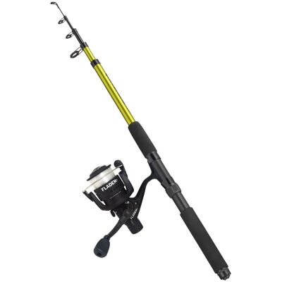 Fladen Charter Universal Telescopic Rod and Reel Combo - Fladen Charter Universal Telescopic Rod and Reel Combo -