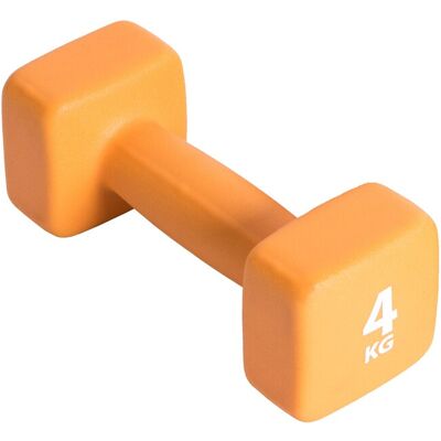 Pure2Improve Neoprene Coated Dumbbell Set 2 X 4 Kg orange - Dumbbell Set Pure2Improve Neoprene Coated Dumbbell Set 2 X 4 Kg orange - Dumbbell Set