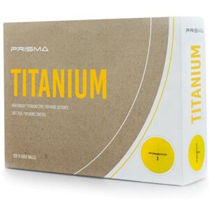 Masters Prisma Titanium Golf Balls - Yellow - Golf Balls Masters Prisma Titanium Golf Balls - Yellow - Golf Balls
