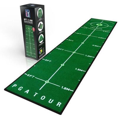 PGA Tour 8FT Golf Putting Mat - PGA Tour 8FT Golf Putting Mat -