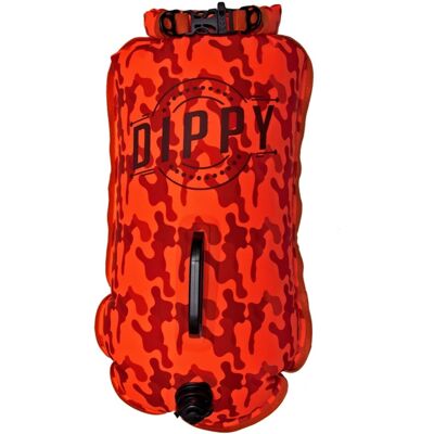 Dippy Swim 28L Dry Bag Swim Tow Float - Open Water Swim Buoy - Dippy Swim 28L Dry Bag Swim Tow Float - Open Water Swim Buoy -
