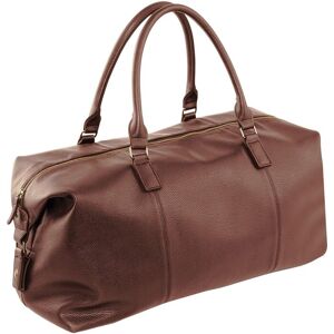 Quadra NuHude Faux Leather Weekender 30L Holdall Bag - Quadra NuHude Faux Leather Weekender 30L Holdall Bag -