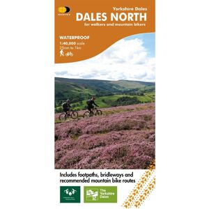 HARVEY Maps Dales North Cycle Map - HARVEY Maps Dales North Cycle Map -