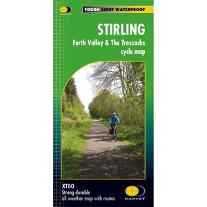 HARVEY Maps Stirling, Forth Valley & the Trossachs Cycle Map - HARVEY Maps Stirling, Forth Valley & the Trossachs Cycle Map -
