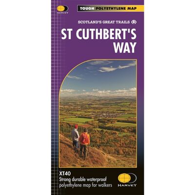 HARVEY Maps St Cuthbert's Way Trail Map - HARVEY Maps St Cuthbert's Way Trail Map -