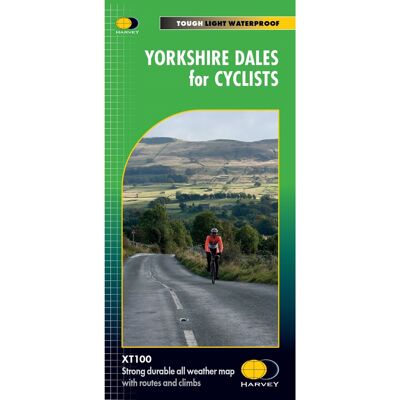 HARVEY Maps Yorkshire Dales for Cyclists Map - HARVEY Maps Yorkshire Dales for Cyclists Map -